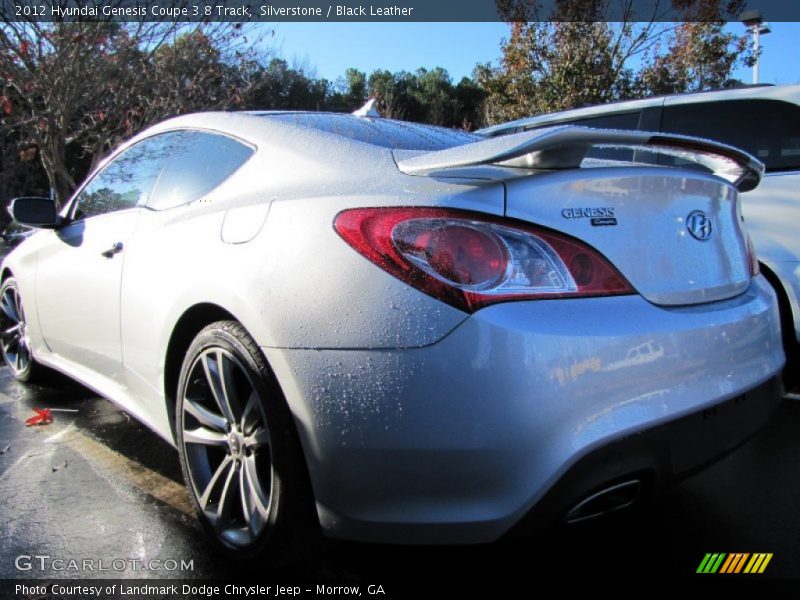 Silverstone / Black Leather 2012 Hyundai Genesis Coupe 3.8 Track