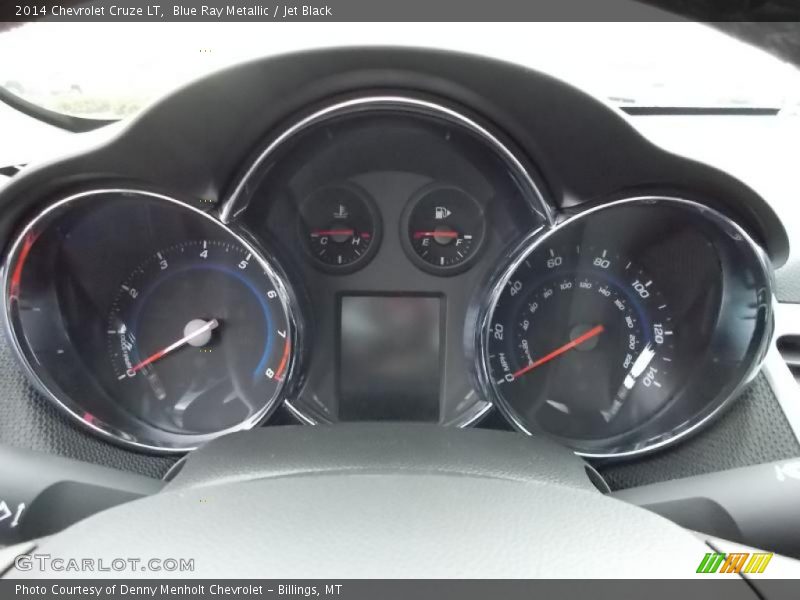 Blue Ray Metallic / Jet Black 2014 Chevrolet Cruze LT
