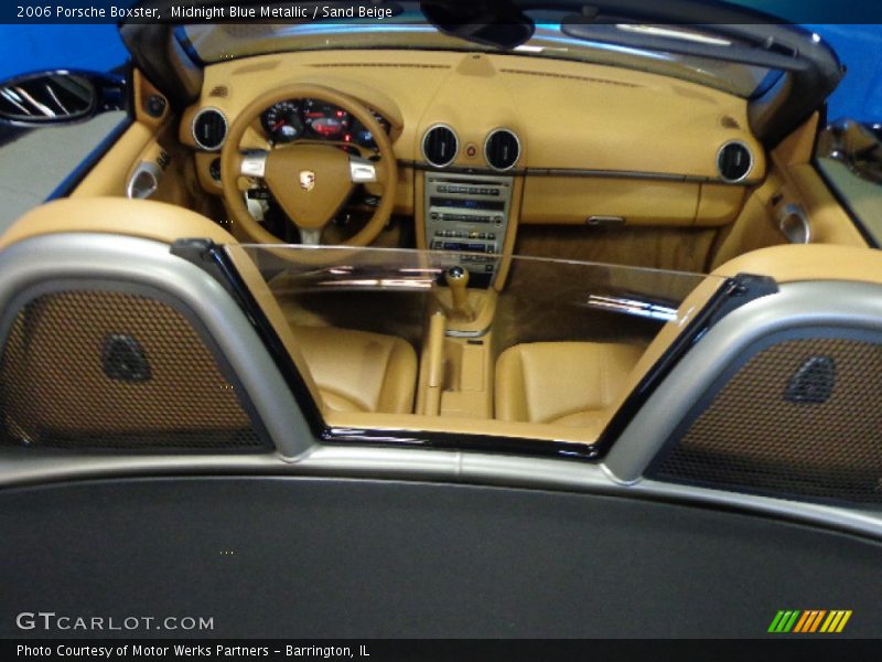 Midnight Blue Metallic / Sand Beige 2006 Porsche Boxster