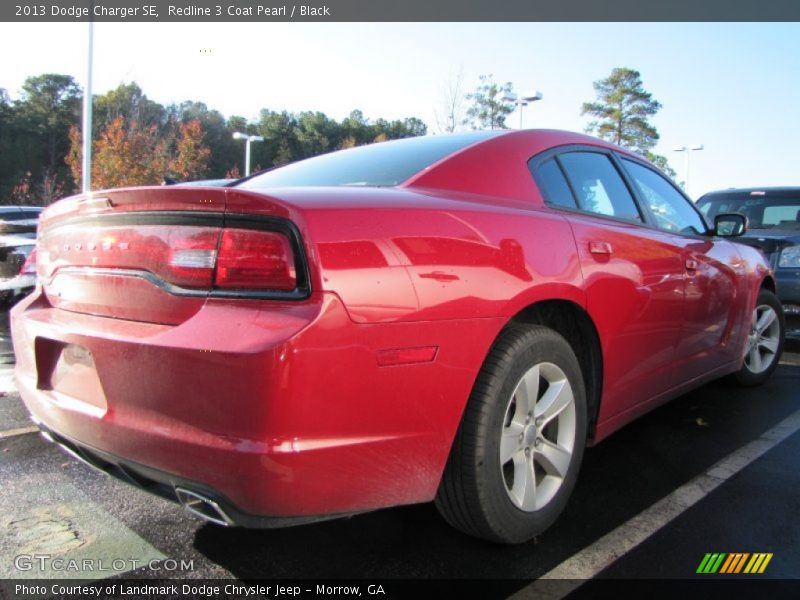 Redline 3 Coat Pearl / Black 2013 Dodge Charger SE