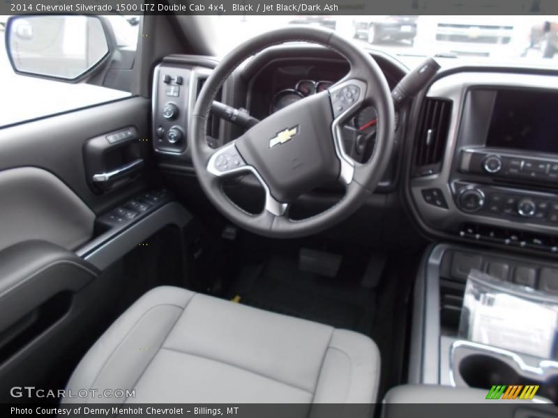 Black / Jet Black/Dark Ash 2014 Chevrolet Silverado 1500 LTZ Double Cab 4x4