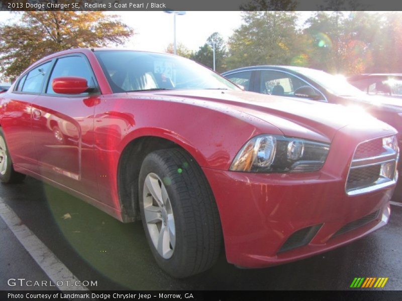 Redline 3 Coat Pearl / Black 2013 Dodge Charger SE