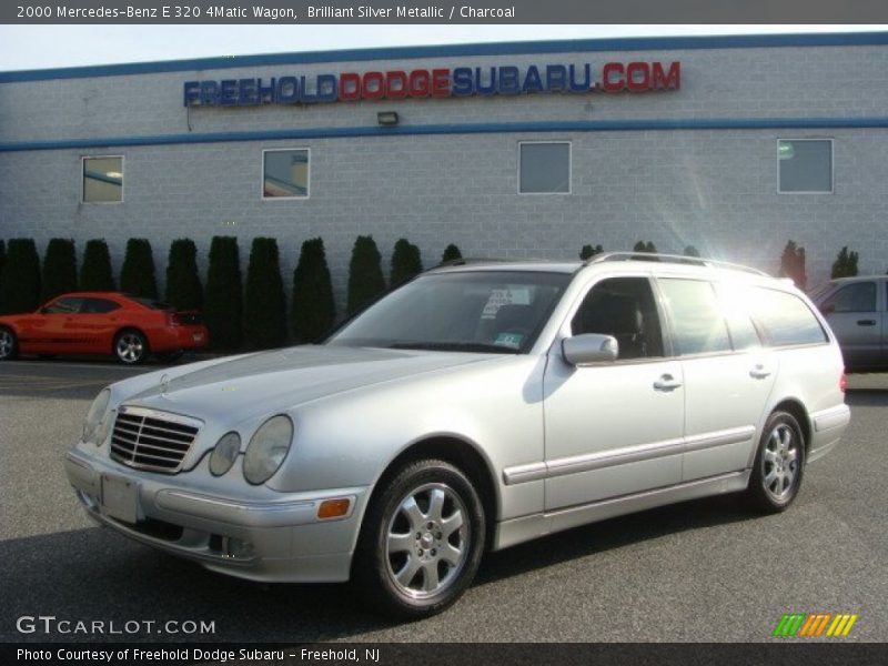 Brilliant Silver Metallic / Charcoal 2000 Mercedes-Benz E 320 4Matic Wagon