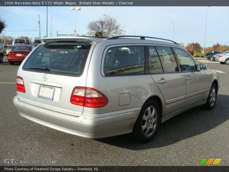 Brilliant Silver Metallic / Charcoal 2000 Mercedes-Benz E 320 4Matic Wagon