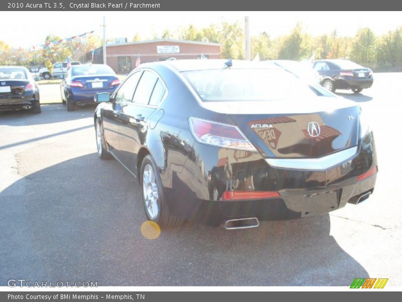 Crystal Black Pearl / Parchment 2010 Acura TL 3.5