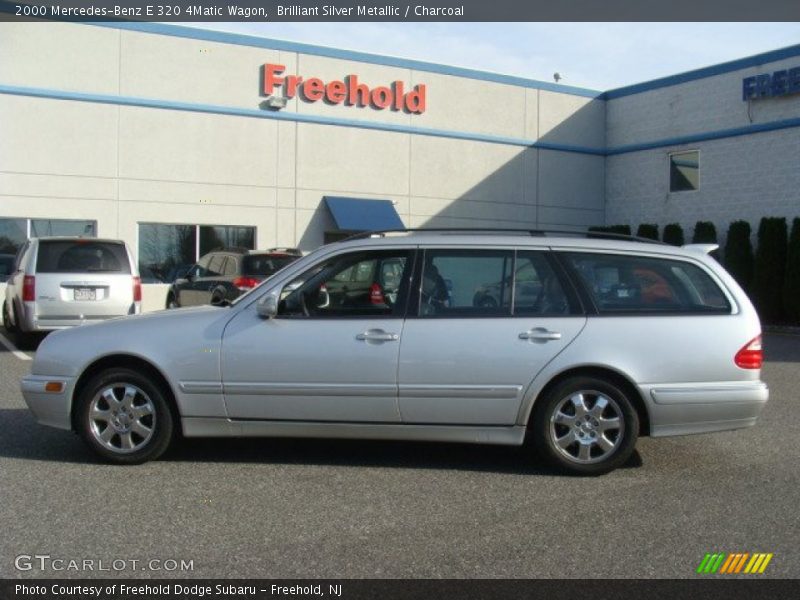 Brilliant Silver Metallic / Charcoal 2000 Mercedes-Benz E 320 4Matic Wagon