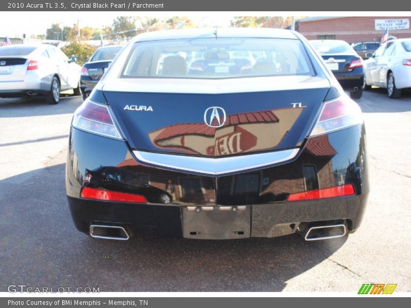 Crystal Black Pearl / Parchment 2010 Acura TL 3.5