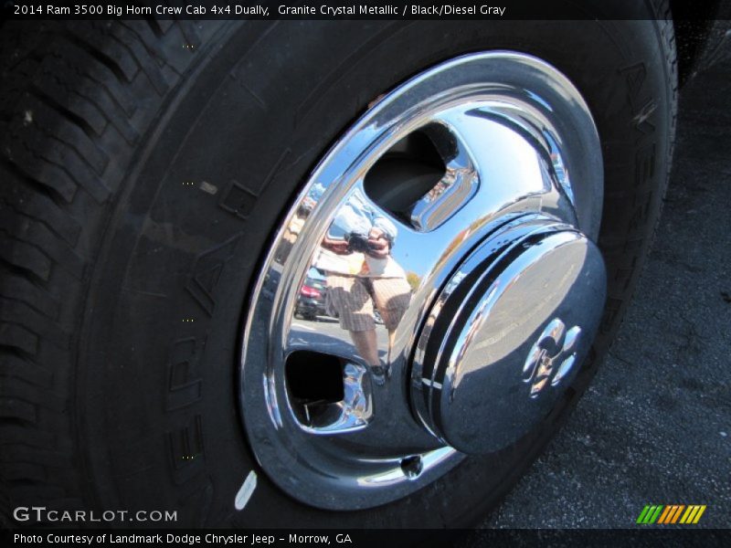 Granite Crystal Metallic / Black/Diesel Gray 2014 Ram 3500 Big Horn Crew Cab 4x4 Dually