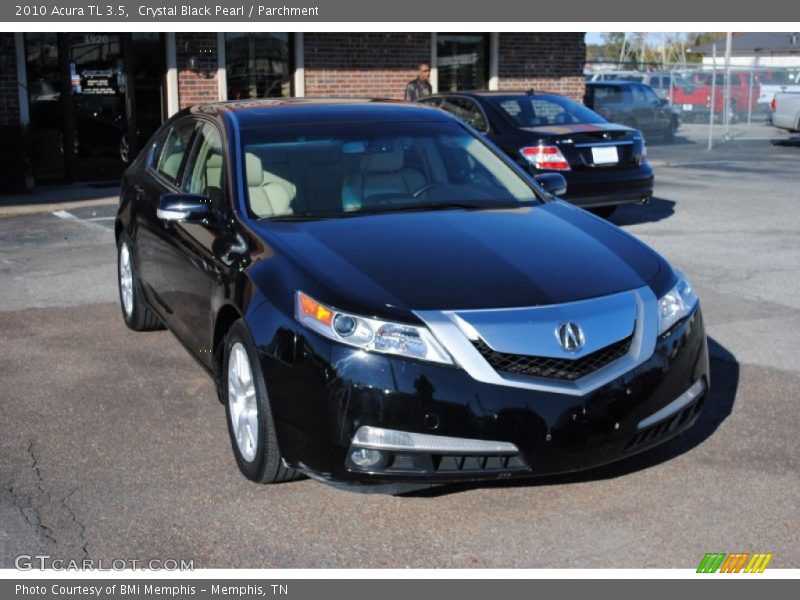 Crystal Black Pearl / Parchment 2010 Acura TL 3.5