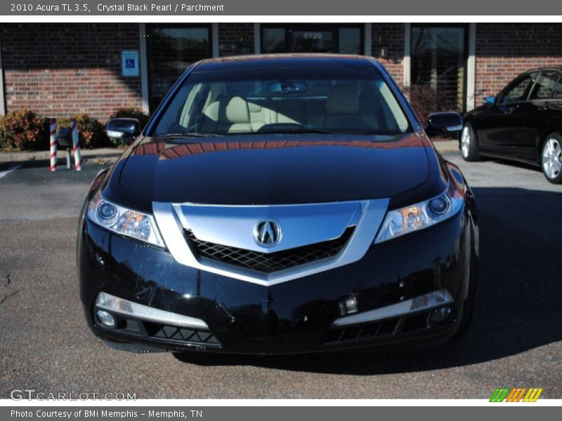 Crystal Black Pearl / Parchment 2010 Acura TL 3.5