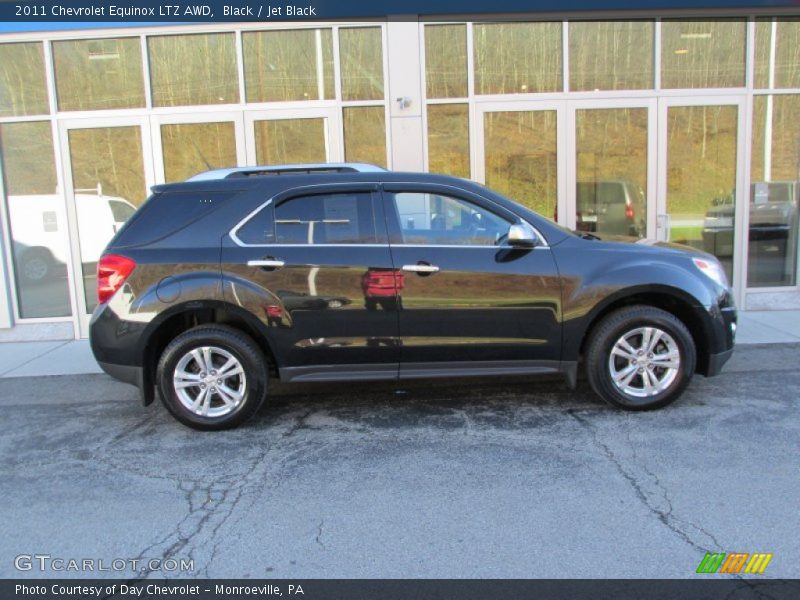 Black / Jet Black 2011 Chevrolet Equinox LTZ AWD