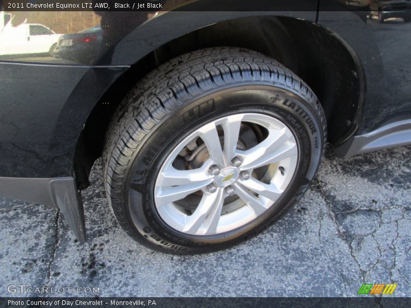 Black / Jet Black 2011 Chevrolet Equinox LTZ AWD