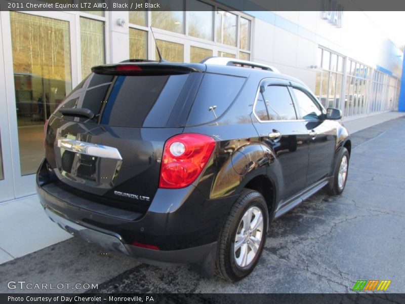 Black / Jet Black 2011 Chevrolet Equinox LTZ AWD