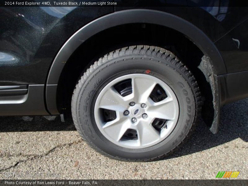 Tuxedo Black / Medium Light Stone 2014 Ford Explorer 4WD