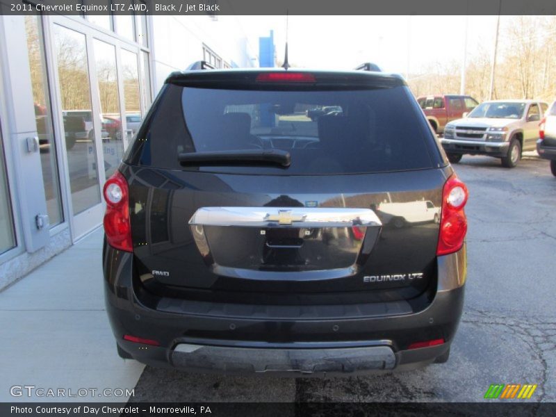 Black / Jet Black 2011 Chevrolet Equinox LTZ AWD