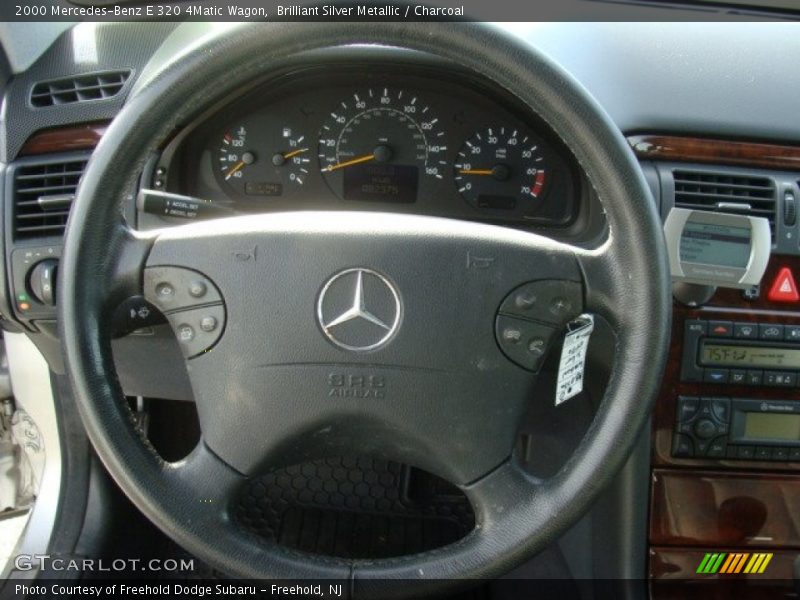 Brilliant Silver Metallic / Charcoal 2000 Mercedes-Benz E 320 4Matic Wagon