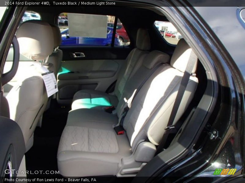Tuxedo Black / Medium Light Stone 2014 Ford Explorer 4WD
