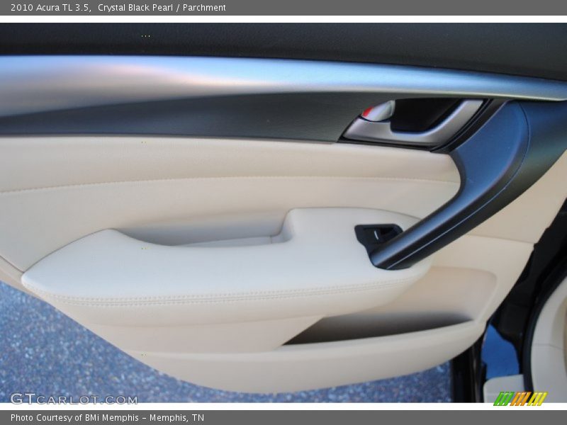 Crystal Black Pearl / Parchment 2010 Acura TL 3.5