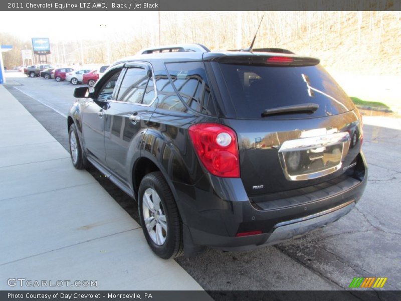 Black / Jet Black 2011 Chevrolet Equinox LTZ AWD