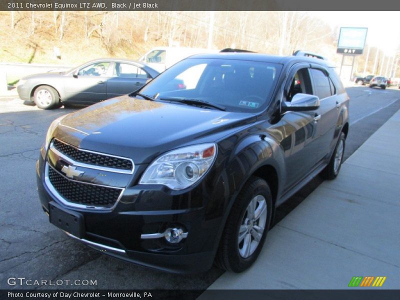 Black / Jet Black 2011 Chevrolet Equinox LTZ AWD