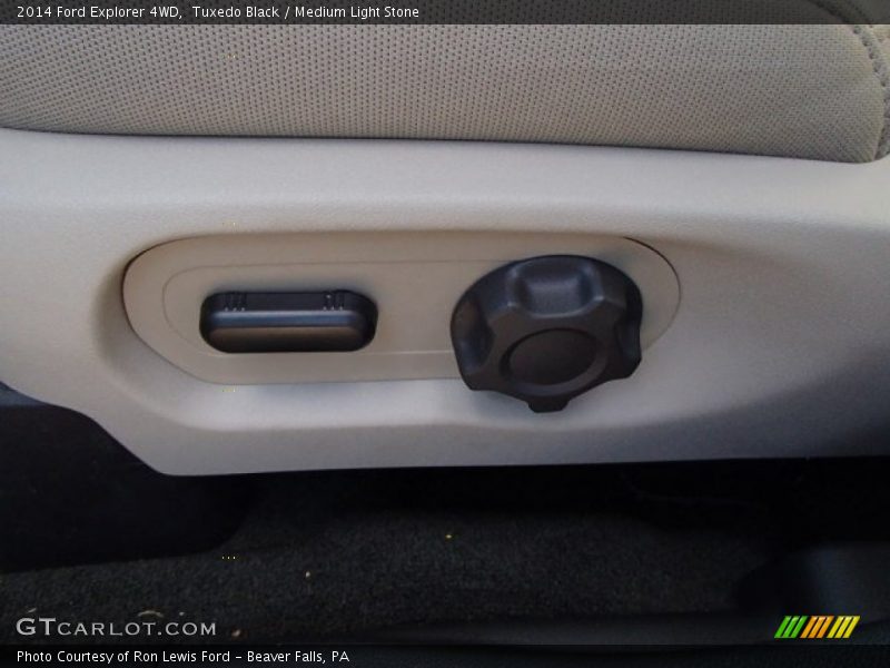 Tuxedo Black / Medium Light Stone 2014 Ford Explorer 4WD