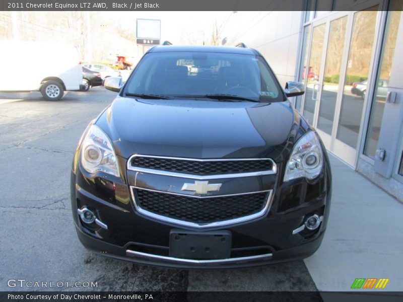 Black / Jet Black 2011 Chevrolet Equinox LTZ AWD