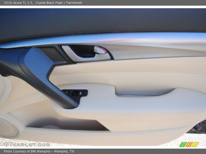 Crystal Black Pearl / Parchment 2010 Acura TL 3.5