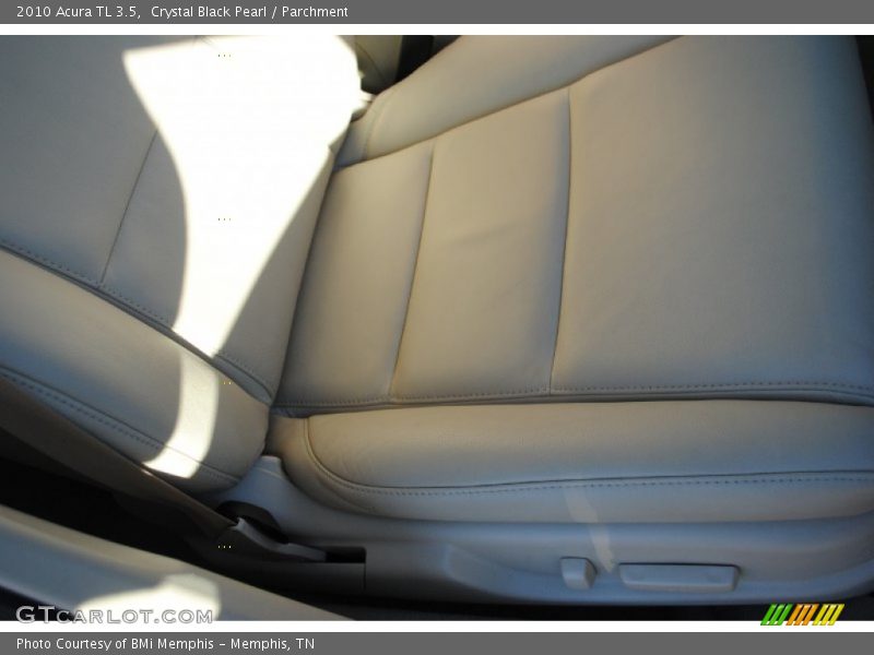 Crystal Black Pearl / Parchment 2010 Acura TL 3.5