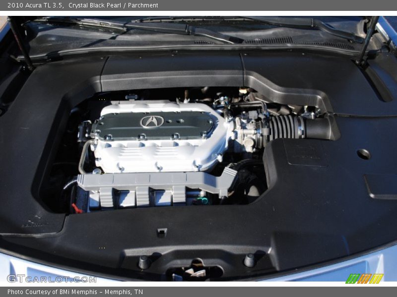 Crystal Black Pearl / Parchment 2010 Acura TL 3.5