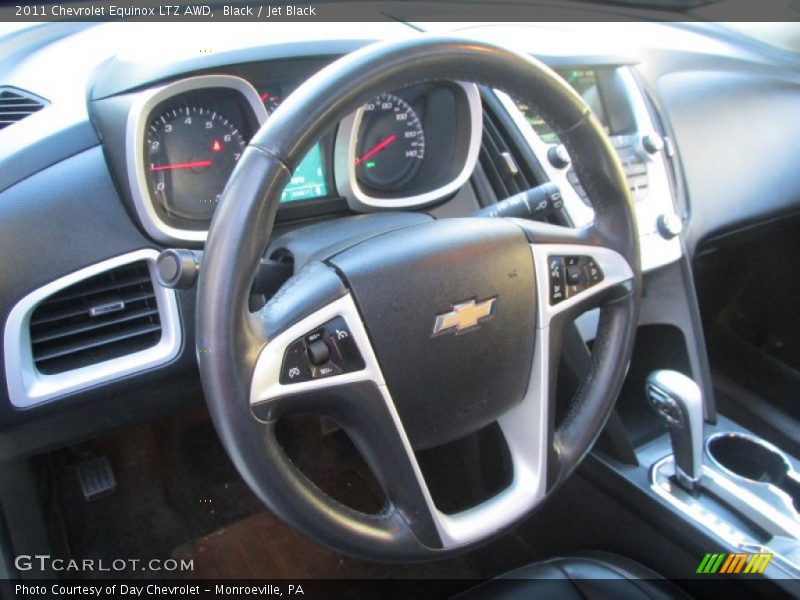Black / Jet Black 2011 Chevrolet Equinox LTZ AWD