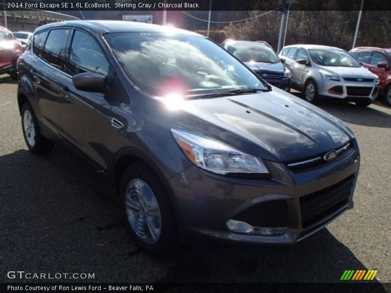 Sterling Gray / Charcoal Black 2014 Ford Escape SE 1.6L EcoBoost