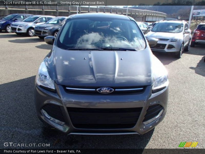 Sterling Gray / Charcoal Black 2014 Ford Escape SE 1.6L EcoBoost