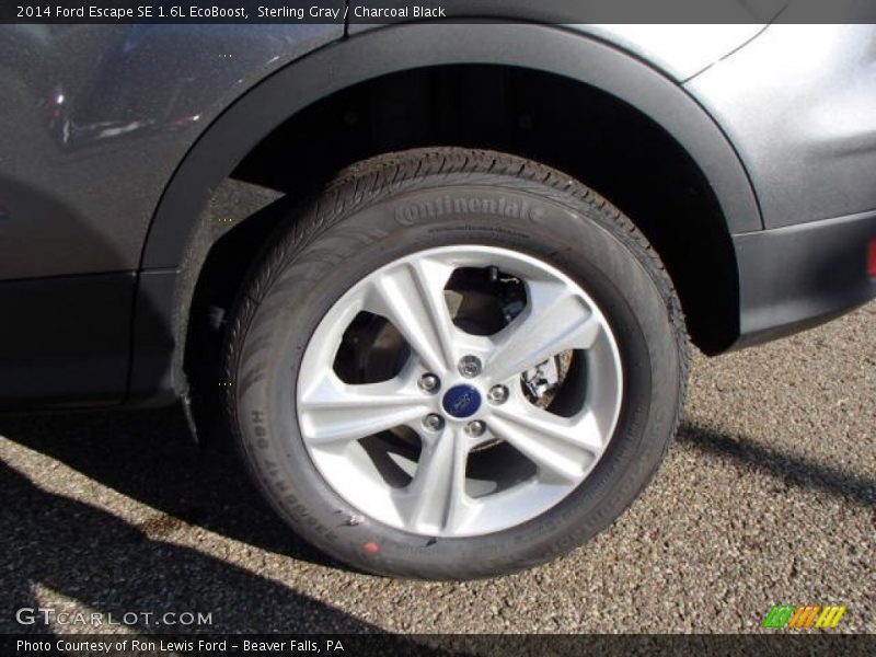 Sterling Gray / Charcoal Black 2014 Ford Escape SE 1.6L EcoBoost