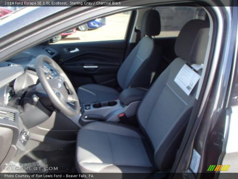 Sterling Gray / Charcoal Black 2014 Ford Escape SE 1.6L EcoBoost