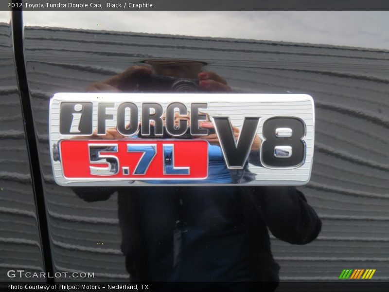 Black / Graphite 2012 Toyota Tundra Double Cab