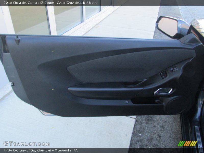 Cyber Gray Metallic / Black 2010 Chevrolet Camaro SS Coupe