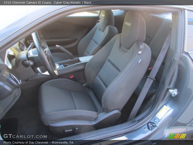 Cyber Gray Metallic / Black 2010 Chevrolet Camaro SS Coupe