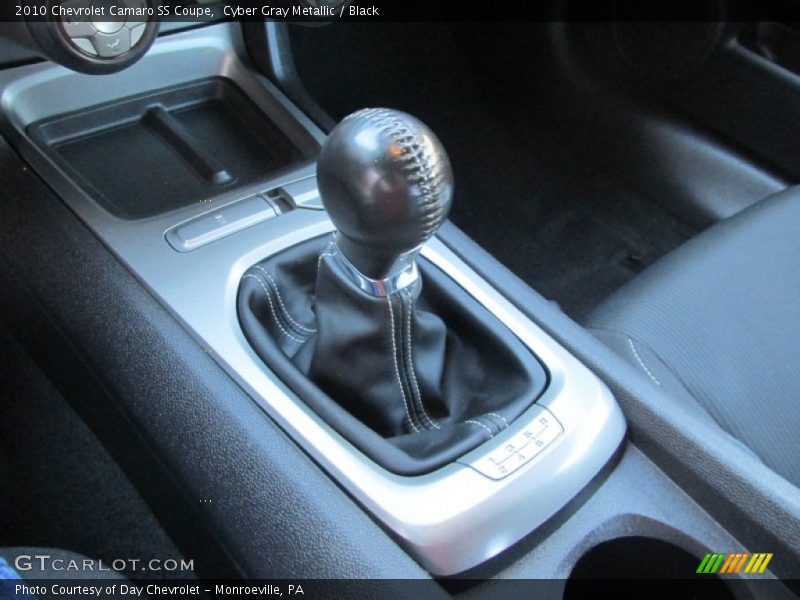 Cyber Gray Metallic / Black 2010 Chevrolet Camaro SS Coupe