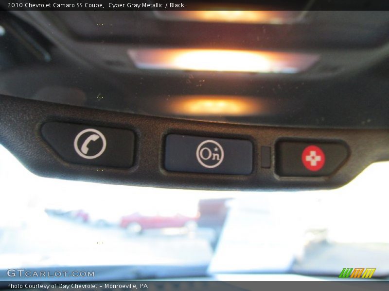 Cyber Gray Metallic / Black 2010 Chevrolet Camaro SS Coupe