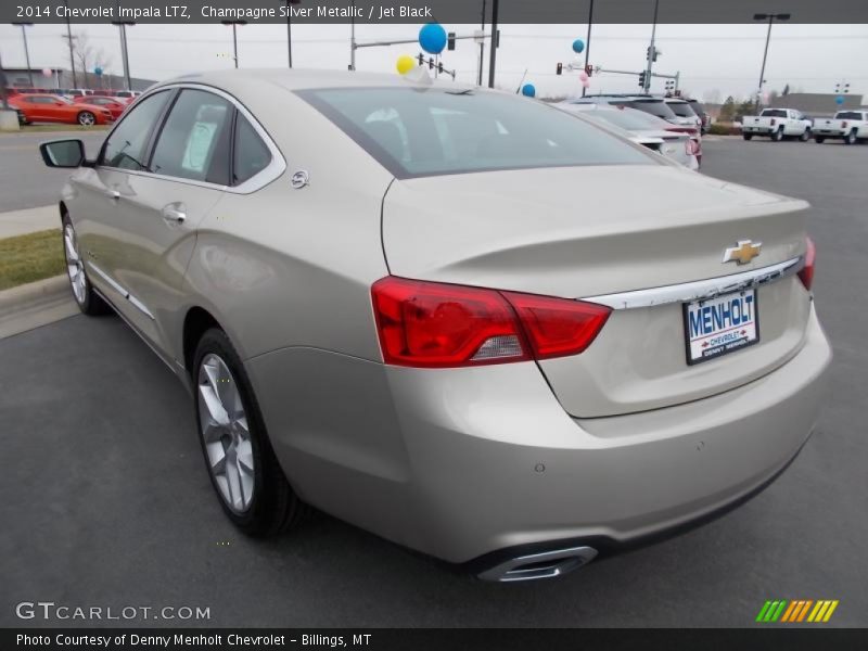 Champagne Silver Metallic / Jet Black 2014 Chevrolet Impala LTZ