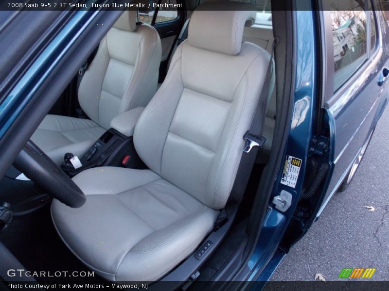 Fusion Blue Metallic / Parchment 2008 Saab 9-5 2.3T Sedan