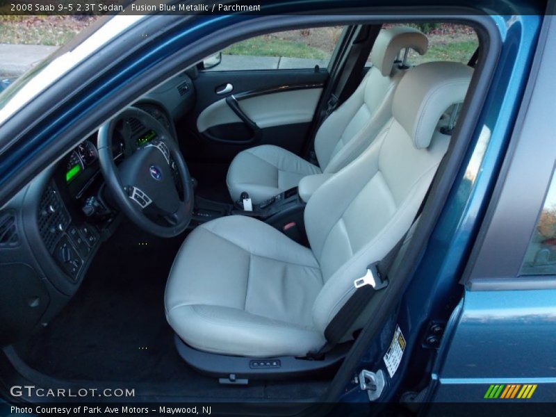 Fusion Blue Metallic / Parchment 2008 Saab 9-5 2.3T Sedan