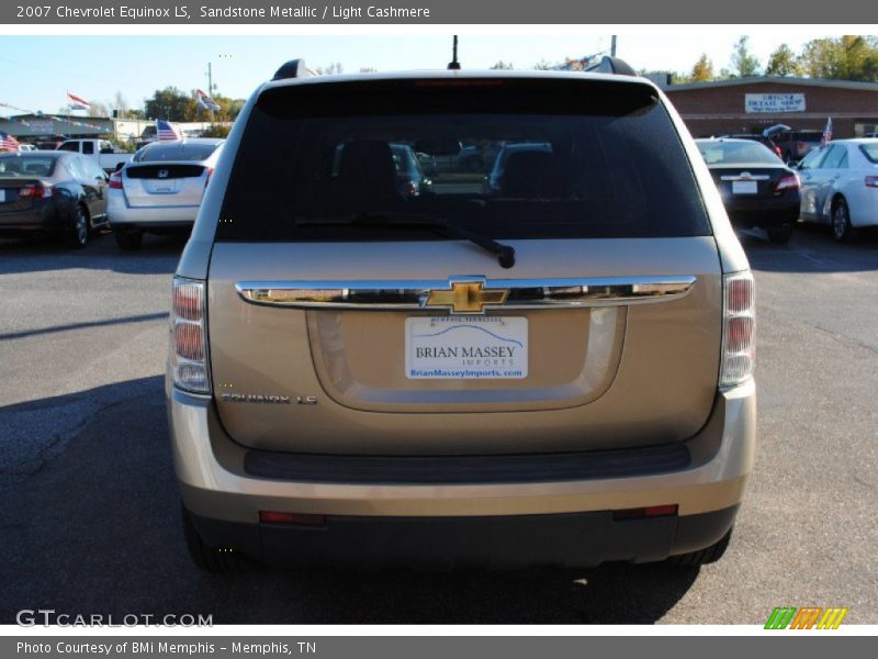 Sandstone Metallic / Light Cashmere 2007 Chevrolet Equinox LS