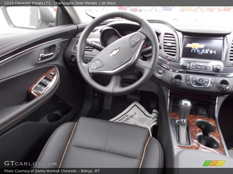 Champagne Silver Metallic / Jet Black 2014 Chevrolet Impala LTZ