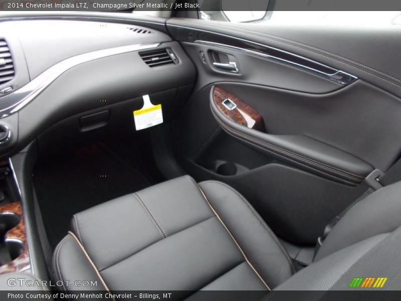 Champagne Silver Metallic / Jet Black 2014 Chevrolet Impala LTZ