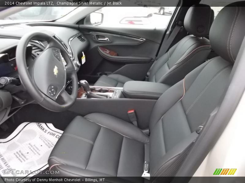 Champagne Silver Metallic / Jet Black 2014 Chevrolet Impala LTZ