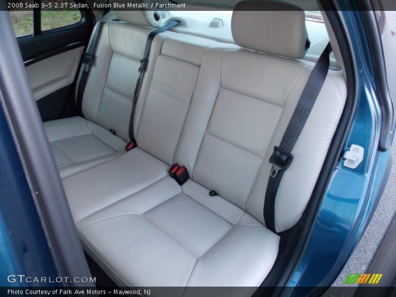 Fusion Blue Metallic / Parchment 2008 Saab 9-5 2.3T Sedan