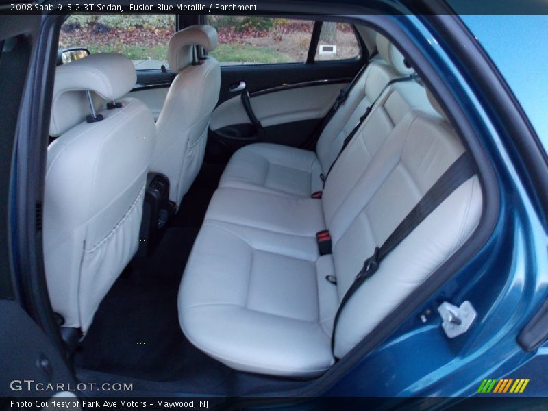 Fusion Blue Metallic / Parchment 2008 Saab 9-5 2.3T Sedan
