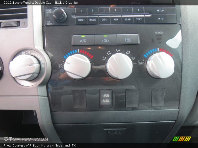 Black / Graphite 2012 Toyota Tundra Double Cab