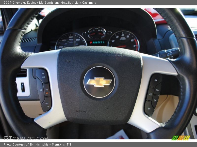 Sandstone Metallic / Light Cashmere 2007 Chevrolet Equinox LS